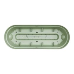ELHO Balconniere ovale Vibia Campana - Plastique - Réservoir - 50 x 18,2 H 17...