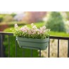 ELHO Balconniere ovale Vibia Campana - Plastique - Réservoir - 50 x 18,2 H 17...