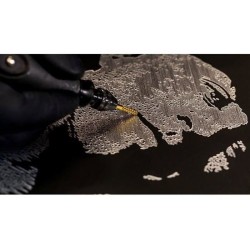 Fraise en carbure de tungstene Dremel Max 9901 - ø3,2mm cylindre