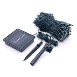 Guirlande lumineuse solaire Yogy Solar - LUMI JARDIN - 200 LED - 1700 cm - Bl...