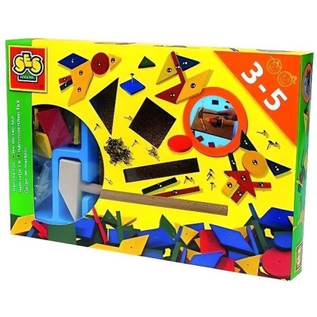 Jeu De Tap Tap Original - SES CREATIVE - 32 pieces de bois - Mixte - a partir...