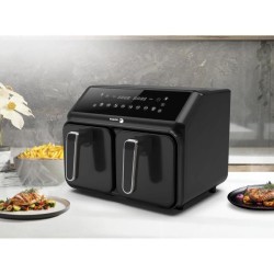 Friteuse sans huile FAGOR - Airfryer FG2X4L - Capacité 8L - Double cuves 4L -...