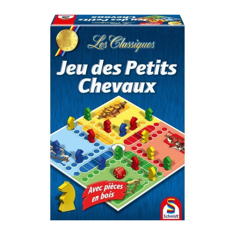 Les Classiques - Jeu de petits chevaux - SCHMIDT SPIELE - Vivez des courses p...