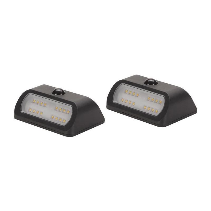 Pack de 2 Spots Solaires Sentinel Smart Garden - 50 Lumens - Gris Anthracite