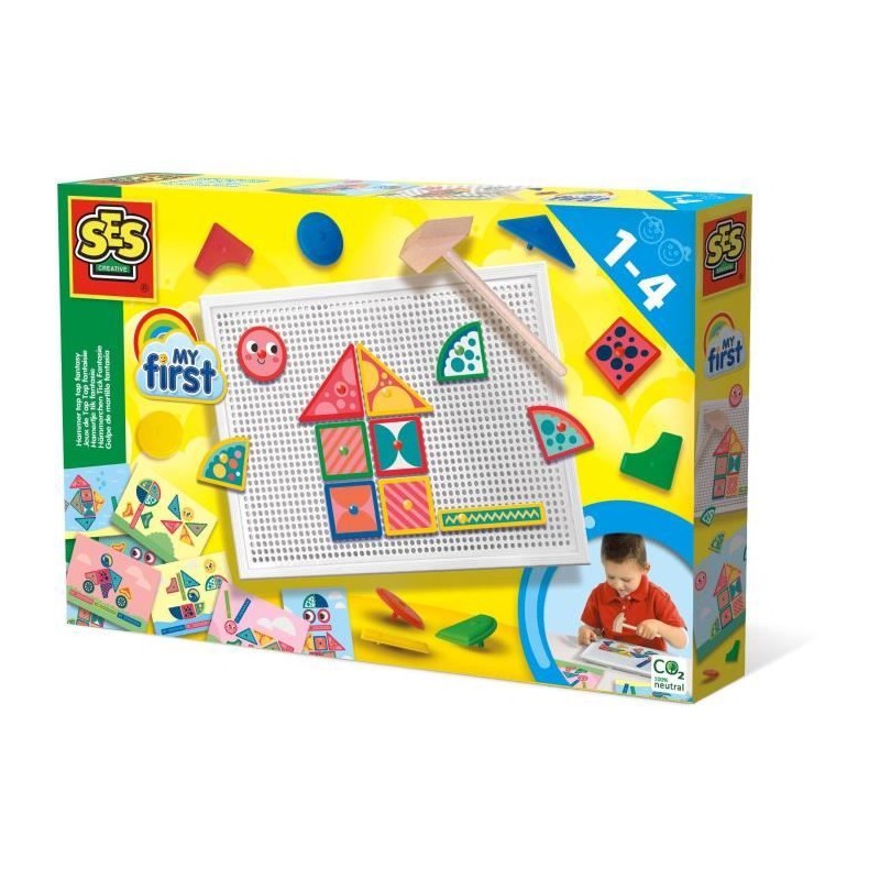 SES CREATIVE - My first - Jeux de Tap Tap fantaisie pour enfant de 12 mois et...