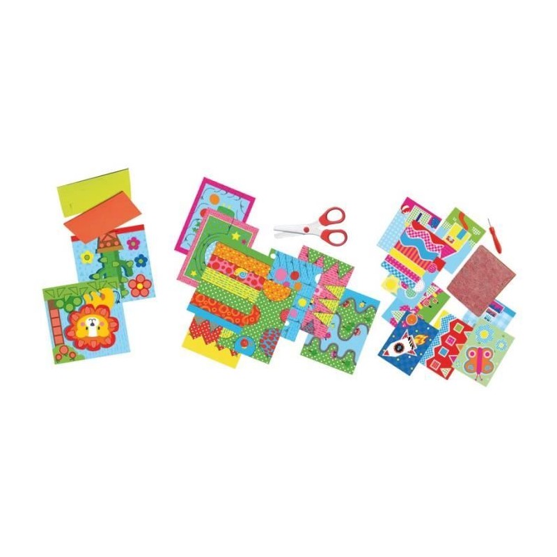 SES CREATIVE J'Apprends a Découper, faire Des Mosaiques Et Perforer -
