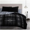 Parure de couette Microfibre STEEVY 220x240cm et 2 taies d'oreillers 63x63cm ...