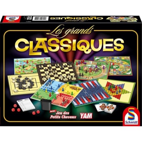 Les grands classiques Jeux de Société - SCHMIDT SPIELE - Retrouvez les grands...