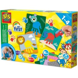 Animaux a peindre a la main et au doigt - SES CREATIVE - My first -