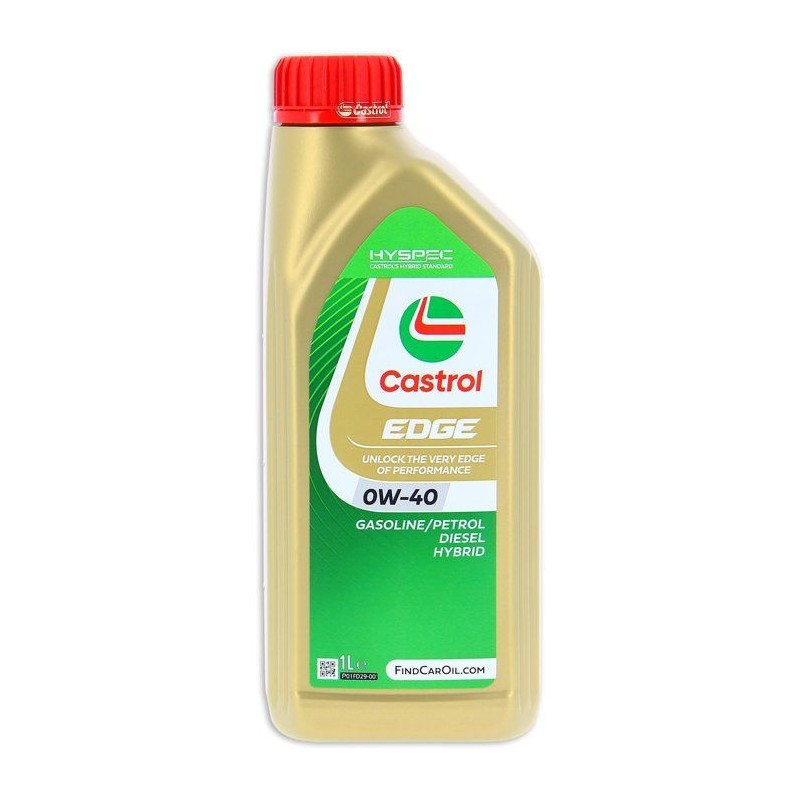Huile moteur - CASTROL - EDGE 0W-40 - 1L