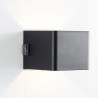 Applique magnétique d'extérieur - ISEO - BRILLIANT - Rechargeable - Noir - LE...