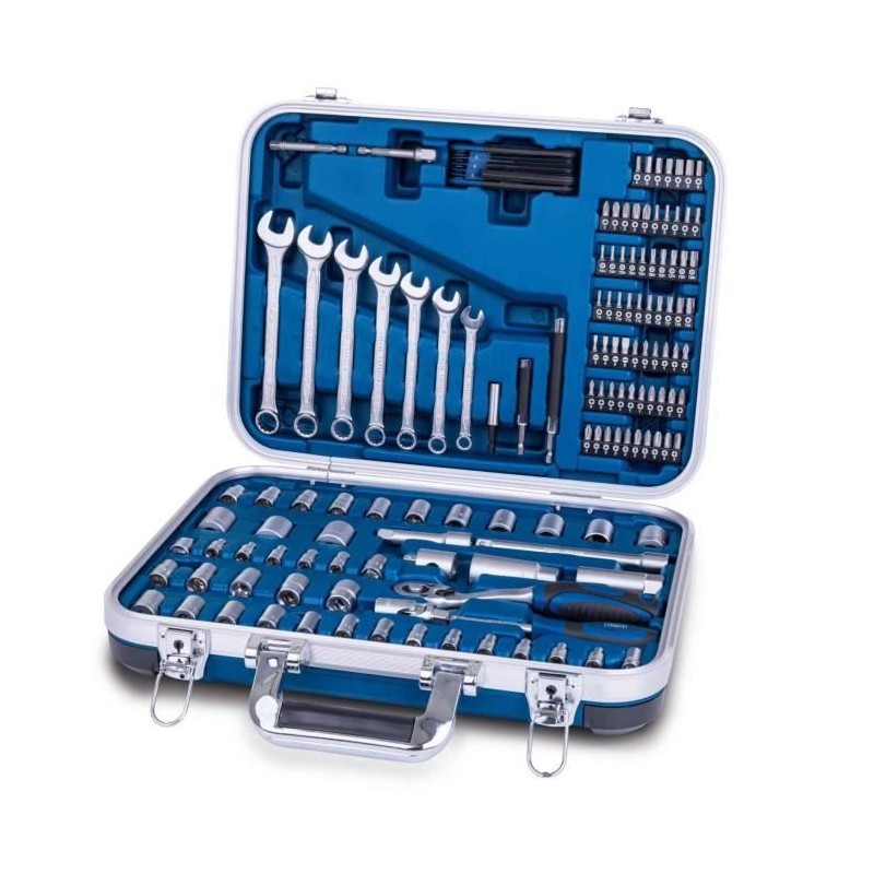 Malette a outils de 135 pieces - SCHAPPACH - TB170 - Outils en acier chrome v...