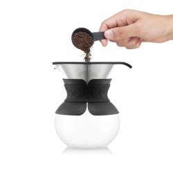 Cafetiere filtre - BODUM - Pour Over - 0,5 L - 4 tasses - Filtre permanent ma...
