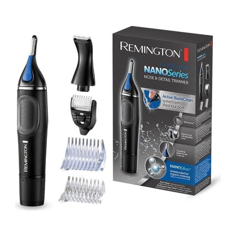 Remington NE3870 Tondeuse Visage Antibactérienne Hypoallergénique Nano Serie ...