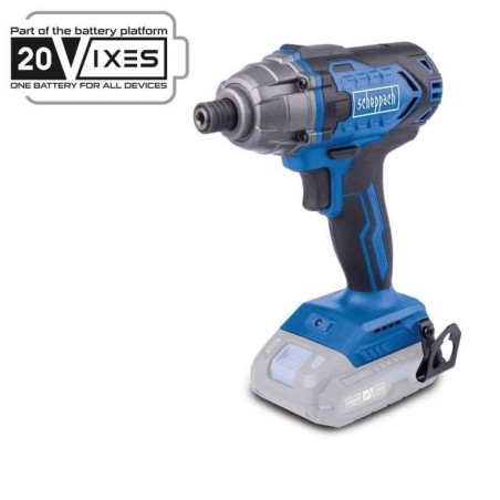 Clé a choc sans fil C-ID180-X -  1/4 brushless 180 Nm 3600 bmp - SCHEPPACH 20...