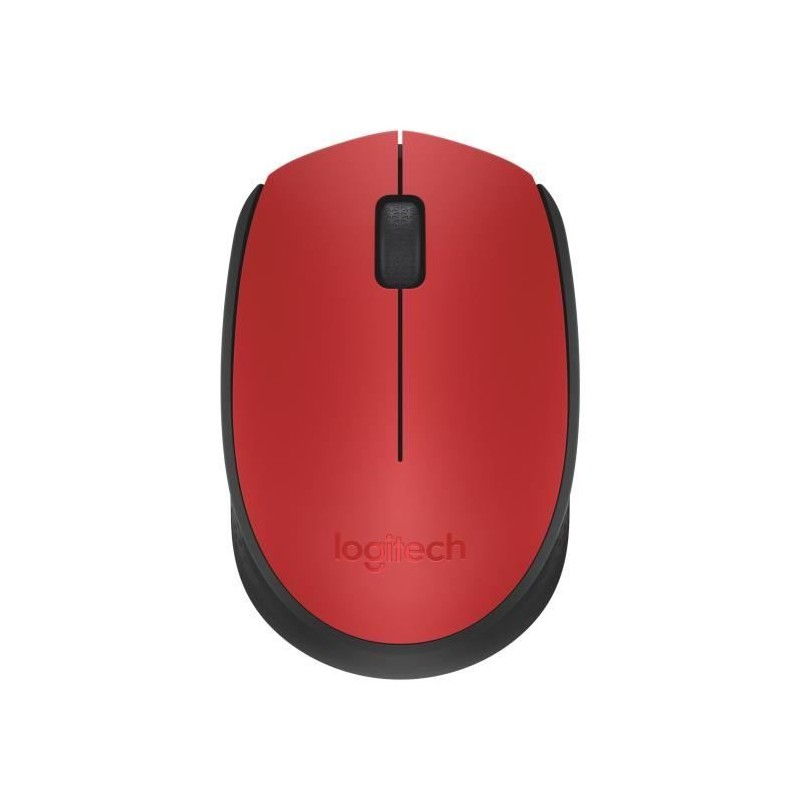 Souris - Sans Fil - Logitech - M171 - Rouge - Ambidextre