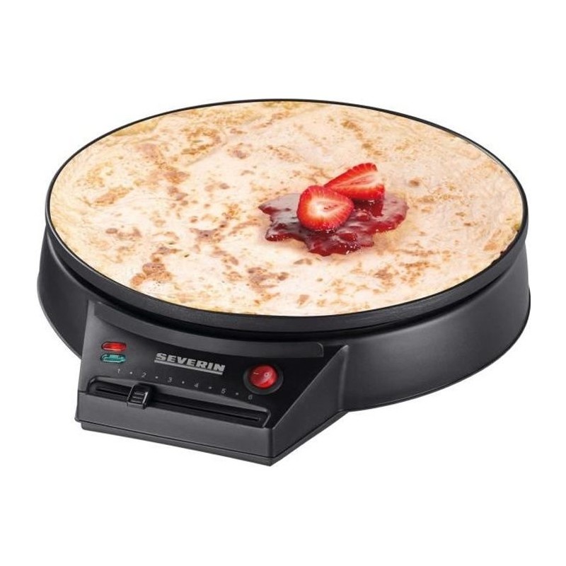 Crepiere SEVERIN - CM2198 - Diametre 30cm - Thermostat réglable - 1000W