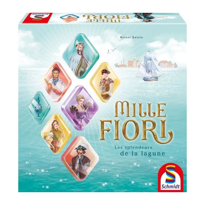 Mille fiori - Jeux de Société - SCHMIDT SPIELE - Plongez dans un monde coloré...