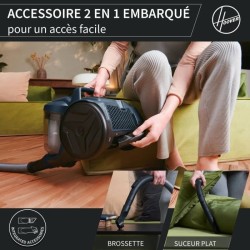 Aspirateur traineau sans sac - HOOVER - HP110HM - 700 W - 78 dBA - 2