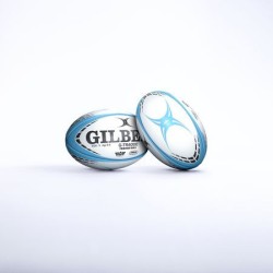 Ballon de rugby d'entrainement - GTR4000 - Ciel - GILBERT - Taille 3