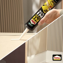 Colle de fixation - PATTEX - Ni Clou Ni Vis - Extra Fort - Cartouche de 380g ...