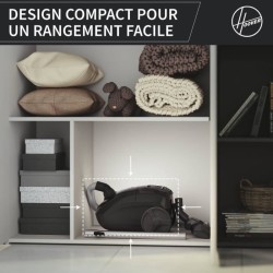 HOOVER HE1 - Aspirateur Traineau avec sac Compact et Puissant -