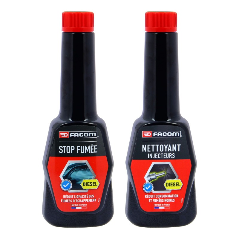 Additif kit contrôle technique moteur diesel, 2 additifs 300ml - FACOM - Nett...
