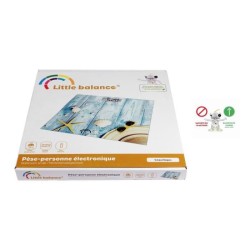 Pese-personne électronique LITTLE BALANCE 8334- Design Coquillages - 180 kg /...
