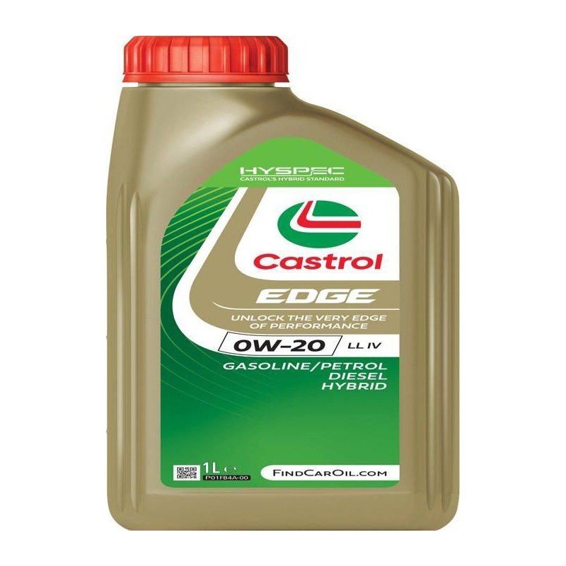 Huile moteur - CASTROL EDGE 0W-20 LL IV - 1L -  0W20
