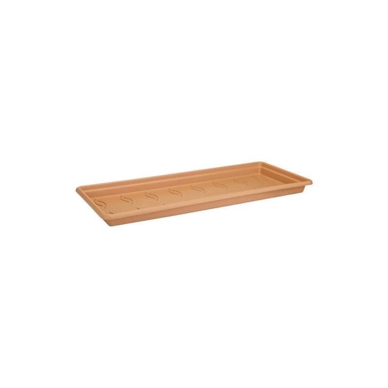 ELHO Soucoupe pour jardiniere Green Basics 100 - Terre cuite doux - XXL - Ext...