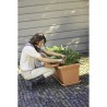 ELHO Soucoupe pour jardiniere Green Basics 100 - Terre cuite doux - XXL - Ext...