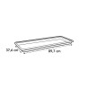 ELHO Soucoupe pour jardiniere Green Basics 100 - Terre cuite doux - XXL - Ext...
