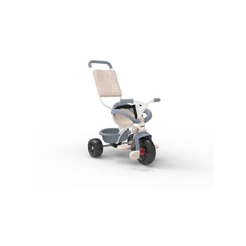 SMOBY - Tricycle évolutif pour bébé Be Fun Confort - Structure métal - Bleu