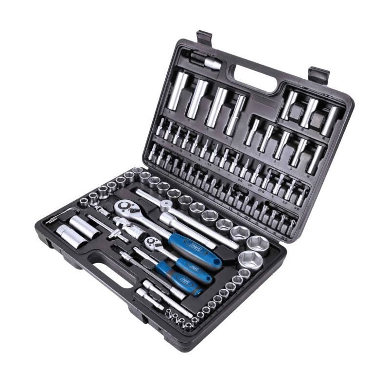Malette a outils de 95 pieces - SCHEPPACH - TB94 - Outils en acier chrome van...