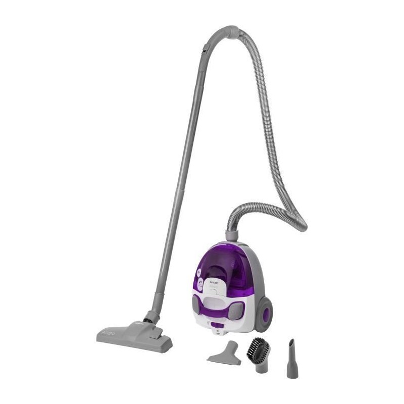 Aspirateur traineau sans sac - SENCOR - SVC-512VT - 890 W - 76 dB - 1,5 L - V...