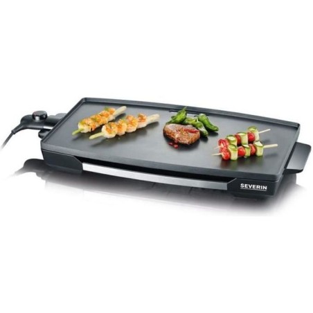 Plancha SEVERIN - KG2397 - Surface cuisson 32,5x59,5cm - Plaque en fonte anti...