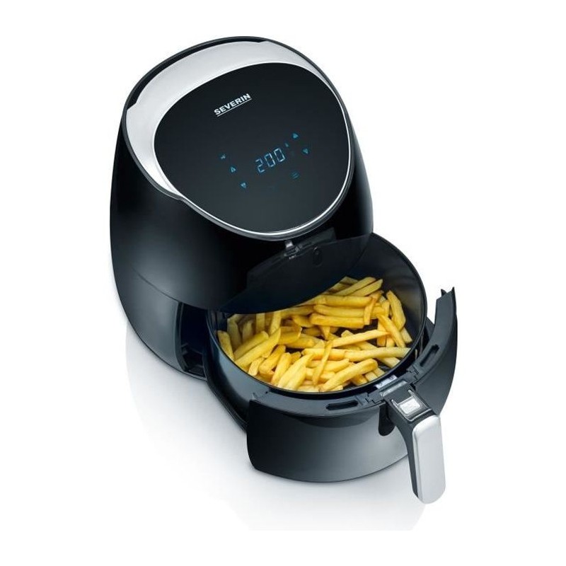 Friteuse sans huile SEVERIN - FR2445 - Capacité 5L - 8 programmes de cuisson ...