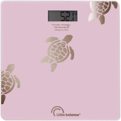 Pese-personne - LITTLE BALANCE - 8729 - Tortues gold métallisées - USB-répara...