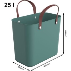 Cabas - Mpets - ALBULA 25L - Vert de gui - 100% Recyclable - 40 kg de charge