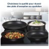 Batterie de cuisine - Tous feux dont induction - Arthur Martin - AM0530 - Alu...