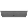 Jardiniere - GARDEN ID Terraflor - Anthracite 80 cm - Solidité - Réserve d'ea...