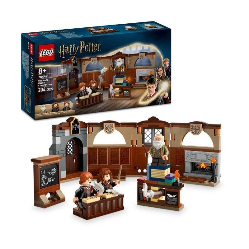 LEGO Harry Potter 76442 Le château de Poudlard : le cours de sortileges - Jou...