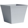 Pot carré - GARDEN ID - Green Care Impact Bleu-Gris - 29 x 26 cm - Garanti 10...