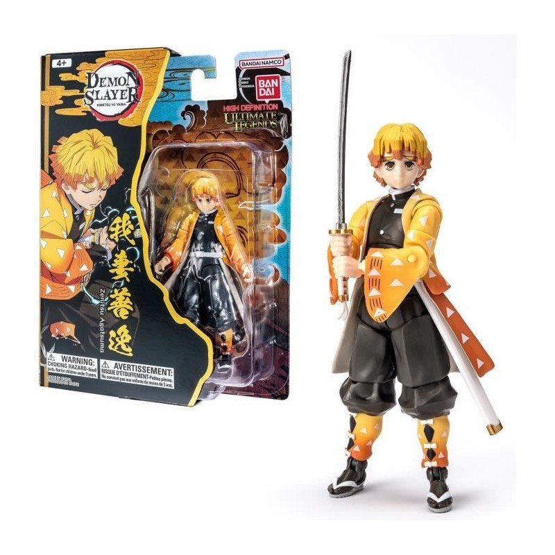 BANDAI - Ultimate Legends HD - Figurine d'action Demon Slayer 12 cm - Zenitsu...