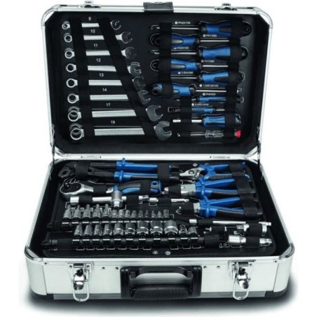 Mallette a outils de 102 pieces - SCHEPPACH - TB150 - Outils en acier chrome ...