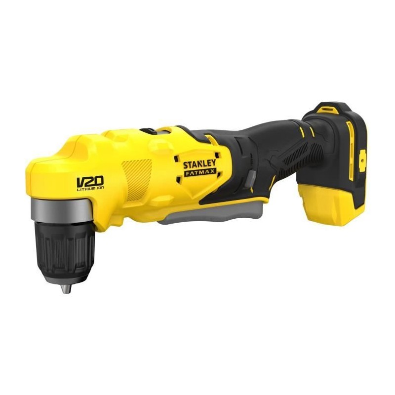 Perceuse visseuse d'angle 45 Nm - STANLEY FATMAX V20 - SFMCD750B-XJ