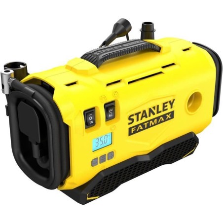 Gonfleur Compresseur - STANLEY FATMAX V20 - SFMCE520B-QW - Lithium 18V - 11 b...