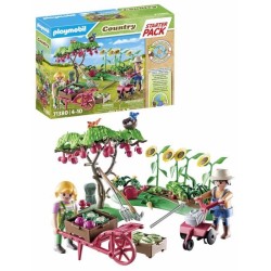 PLAYMOBIL 71380 Starter Pack Jardin potager, Country La vie a la ferme, Avec ...