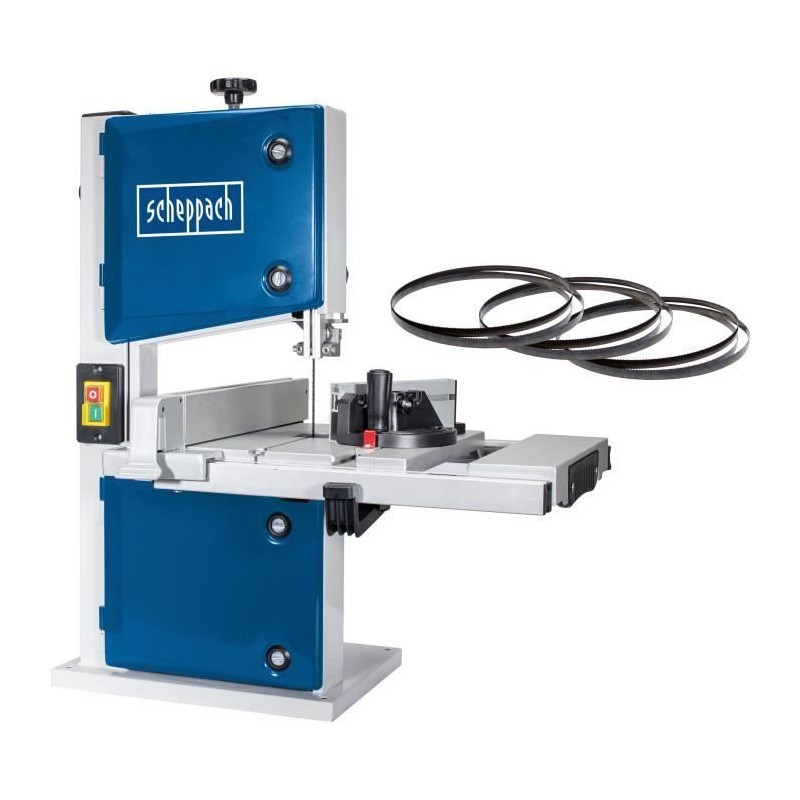 Scie a ruban - Scheppach HBS30 - 205 mm - 350W - Bois - Inclus 3 lames