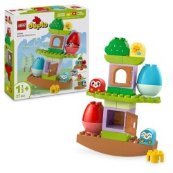 LEGO DUPLO My First 10440 Arbre qui se balance et s'empile - Jouet interactif...